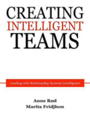 cover image of Creating Intelligent Teams